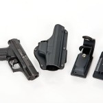 kydex gun holster black texture
